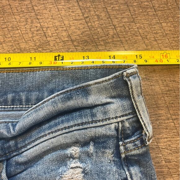 Abercrombie & Fitch Skinny Stretch Jeans Mens 29x30 Distressed Medium Wash Urban - Picture 8 of 11